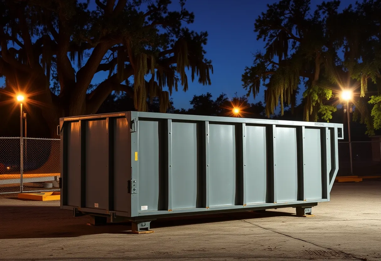 24 Hour Dumpster Rental in Louisiana